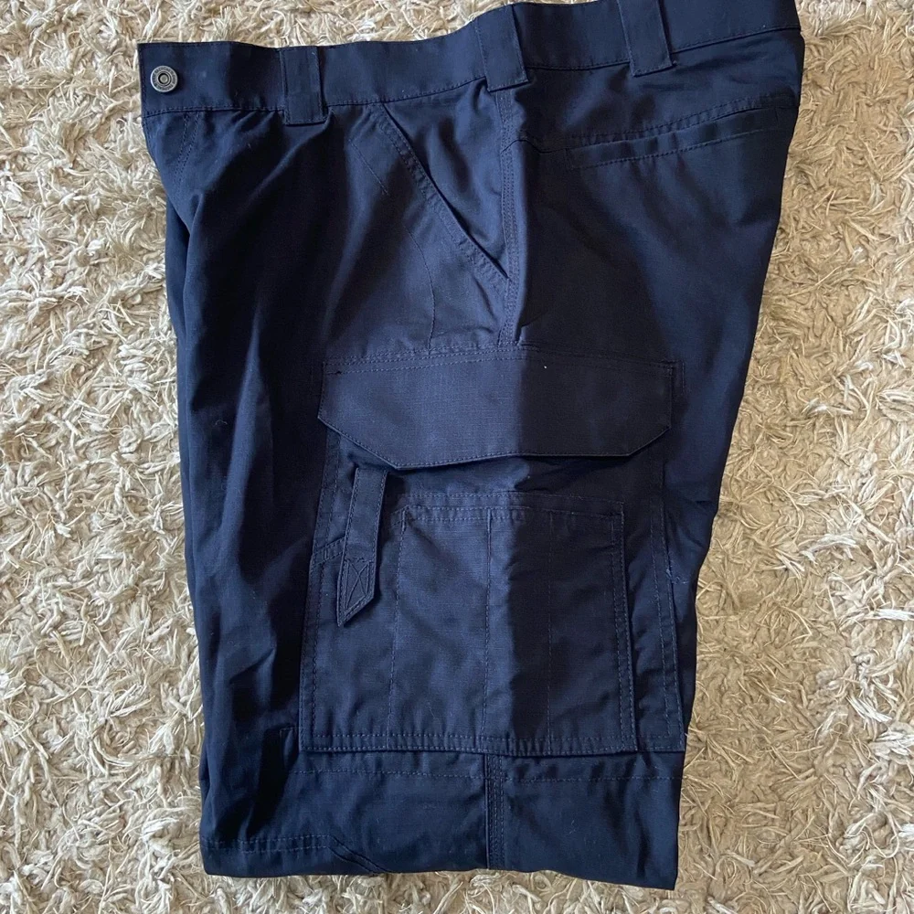 Men's Cargo Pants Shorts - Navy Blue